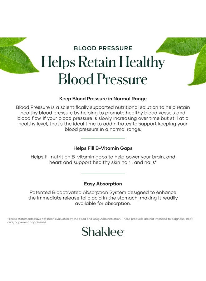 Shaklee - Blood Pressure - Supports Healthy Circulation, Promoting Optimal Blood Vessels and Vascular Wellness - 60 Tablets - Image 4