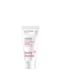 Attitude Attitude Baby and Child Fluoride-Free Training Toothpaste, Naturally Derived Ingredients, Vegan, EWG Verified, Strawberry, 2.6 Oz  - Image 1