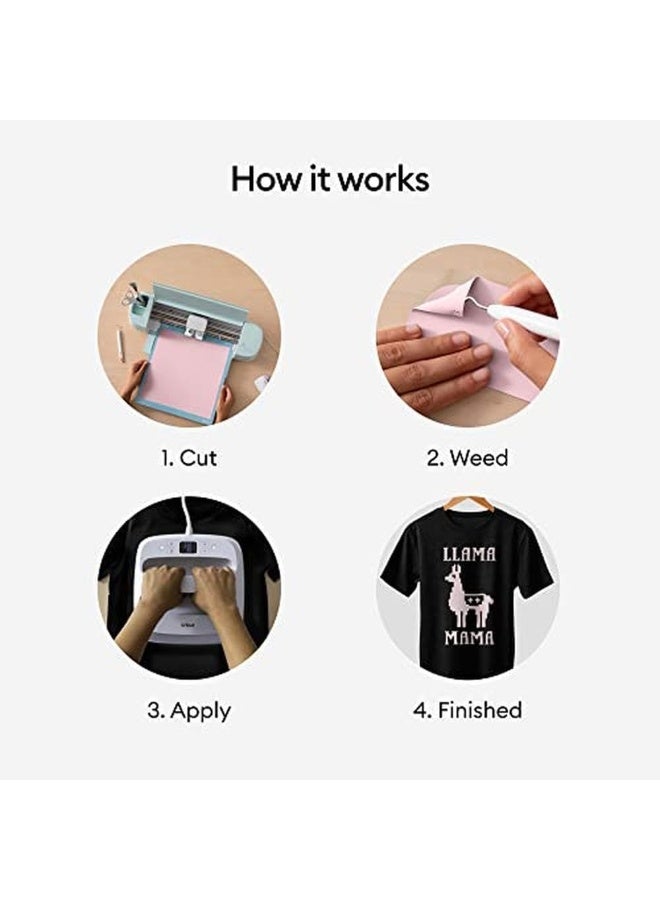 Cricut 2004688 Craft Supplies 12"x2Ft Blush - Image 5