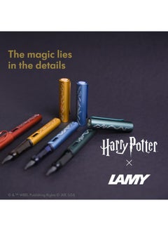 Al-Star Harry Potter Slytherin - Special Edition Fountain Pen With Engraving Of The House - Steel Nib In Size Ef - Lightweight Aluminum Body - Including Lamy T 10 Blue Cartridge - Right-Handed - pzsku/ZF6AE8CBD0355FBDA0D7EZ/45/_/1735214472/4c59c60d-c1d3-4da9-acee-7808cba66cbf