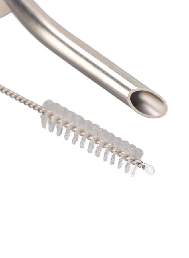 Fdit Stainless Steel Extended Kettle Spout with 10cm Brush, Coffee Kettle Spout for Home Kitchen Outdoor Use - Image 4
