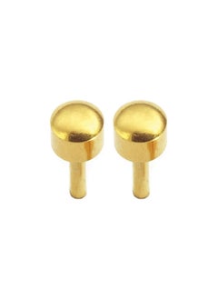 Caflon Singles Regular Ball Gold Plated Earring  - Image 2
