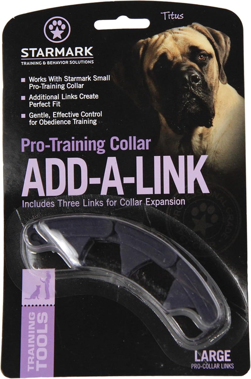 Starmark Pro-Training Dog Collar Add-A-Link for Large Breeds - Blue - Image 2