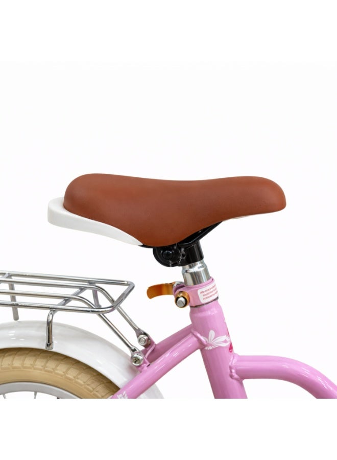 رانر بنات رنر بيرل 12 بوصة مع عجلات مساعدة، سلة أمامية وحامل خلفي - Image 5