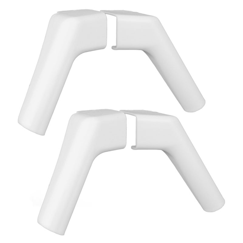 RV Gutter Spouts Plastic Weather Resistant Trailer Rain Gutter Spouts for Roof Tent Greenhouse Left and Right - Image 1