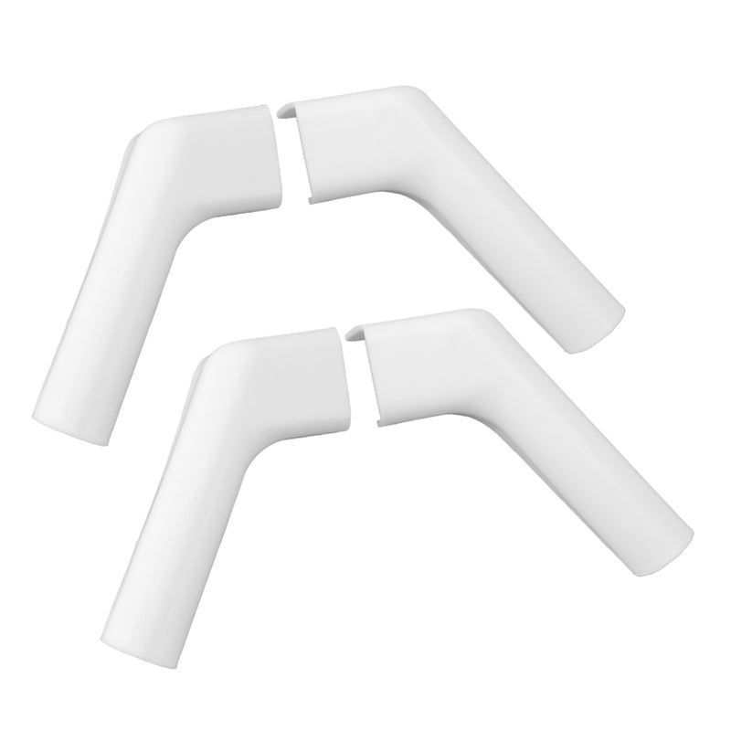 RV Gutter Spouts Plastic Weather Resistant Trailer Rain Gutter Spouts for Roof Tent Greenhouse Left and Right - Image 4