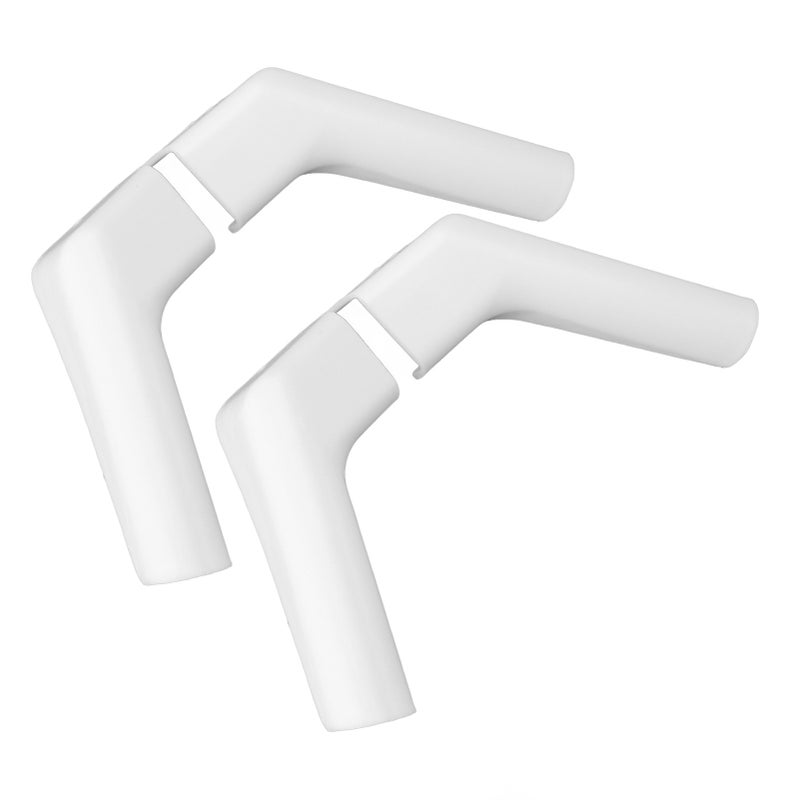RV Gutter Spouts Plastic Weather Resistant Trailer Rain Gutter Spouts for Roof Tent Greenhouse Left and Right - Image 2