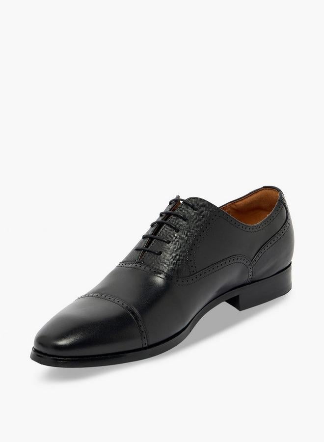 DUCHINI Men Lace-Up Derby Shoes - Image 4