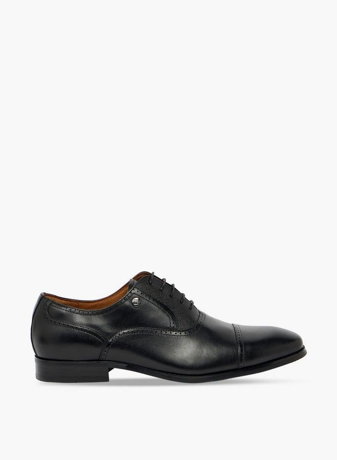 DUCHINI Men Lace-Up Derby Shoes - Image 1