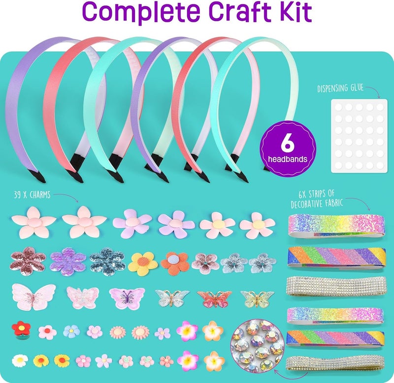 DIY Headband Making Kit for Girls - Create Your Own Fashion Accessories - Image 2