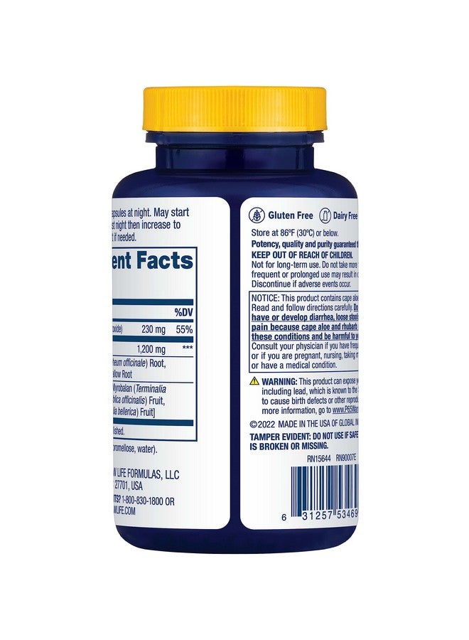 Renew Life Detox Cleanse More, Reduces Bloating and Restores Regularity, Overnight Constipation Relief, Soy, Dairy and gluten-free, 100 Capsules - Image 3