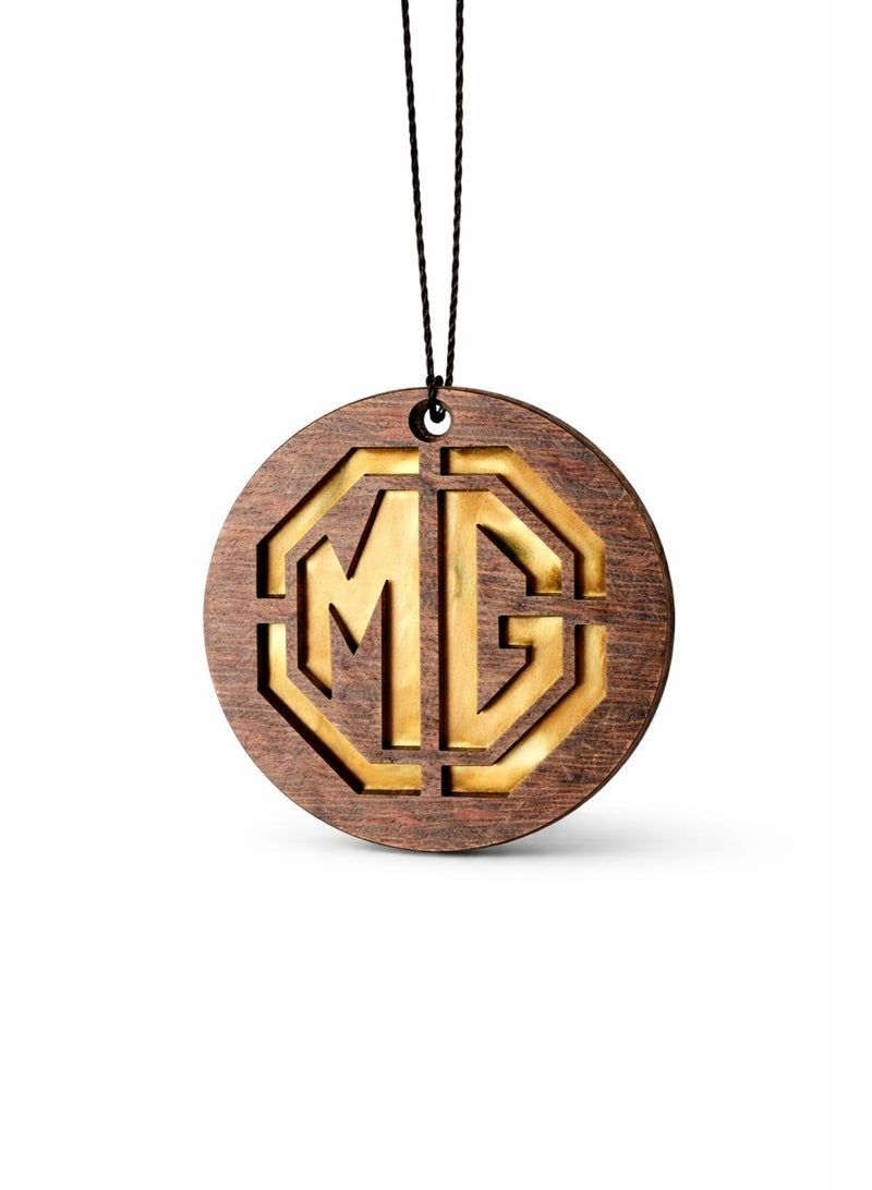 MG Wooden Car Hanging Ornament – Premium Interior Car Accessory