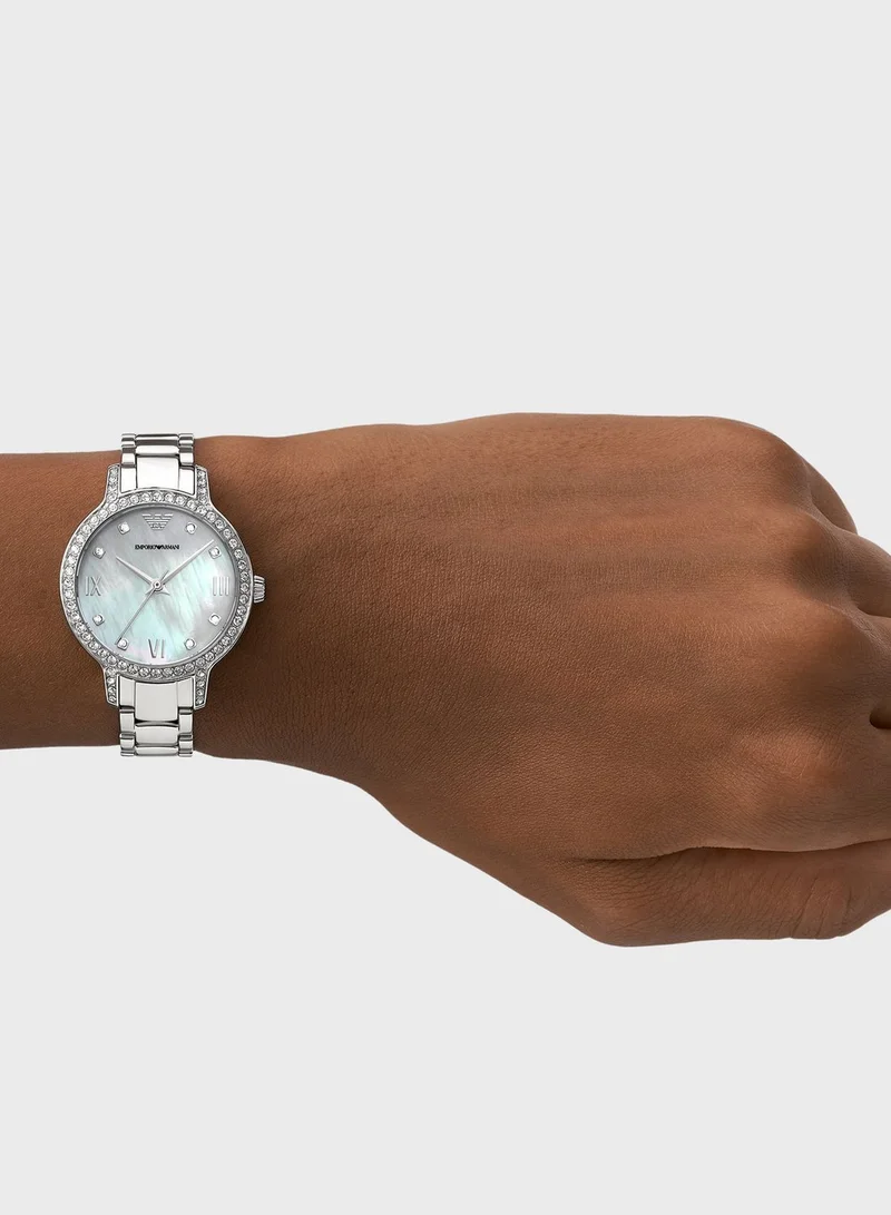 EMPORIO ARMANI Steel Strap Analog Watch
