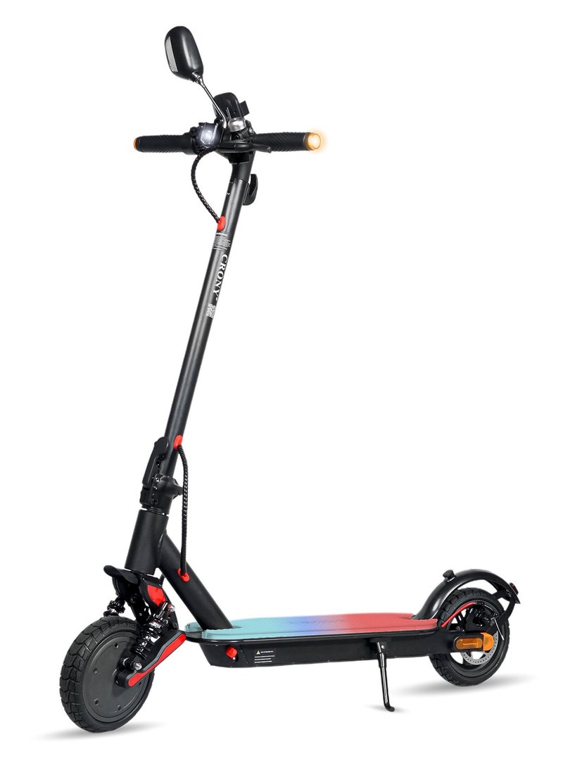 كروني سكوتر كهربائي Xm M365 عالي المواصفات، محرك 250 واط، بطارية 36 فولت/7.8 أمبير/ساعة، مدى 10-25 كم، هيكل من سبائك الألومنيوم خفيف الوزن، دراجة كهربائية - سعة حمولة 100 كجم، سكوتر كهربائي للمغامرات الحضرية، إطارات 8 بوصات، لوح تزلج مع إمكانية الاتصال بالتطبيق، مصابيح LED (7 ألوان)، بلوتوث، مرآة الرؤية الخلفية، مؤشرات LED - Image 1