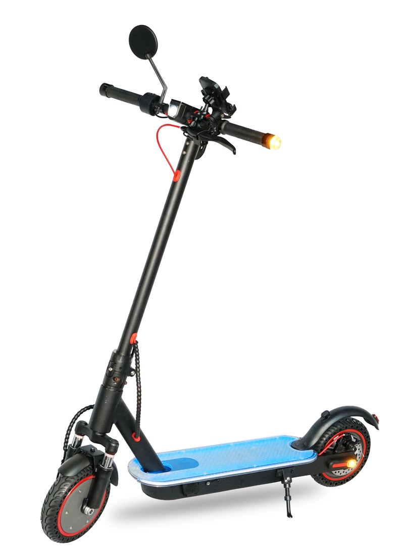 كروني سكوتر كهربائي Xm M365 عالي المواصفات، محرك 250 واط، بطارية 36 فولت/7.8 أمبير/ساعة، مدى 10-25 كم، هيكل من سبائك الألومنيوم خفيف الوزن، دراجة كهربائية - سعة حمولة 100 كجم، سكوتر كهربائي للمغامرات الحضرية، إطارات 8 بوصات، لوح تزلج مع إمكانية الاتصال بالتطبيق، مصابيح LED (7 ألوان)، بلوتوث، مرآة الرؤية الخلفية، مؤشرات LED - Image 2