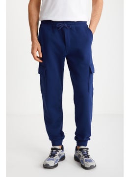 GRIMELANGE Reginald Men's Navy Blue Sweatpants  - Image 2