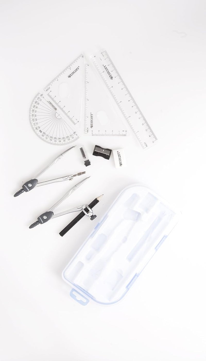 Westcott 10 Piece Math Set - Image 4
