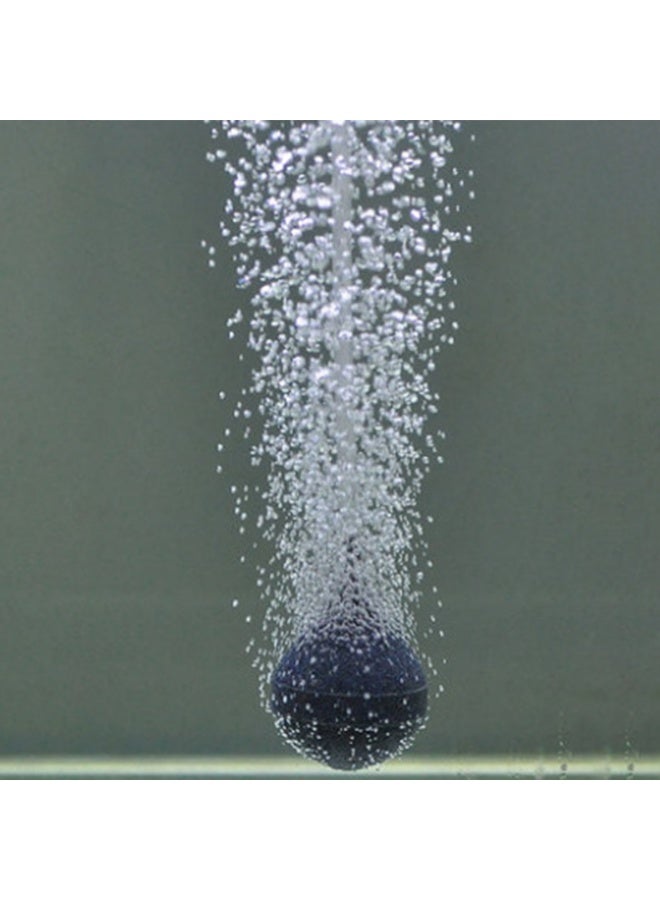 HUANXIN HOME 6pcs Aquarium Mini round Mineral Bubble Air Stone Pond Fish Tank Pump Aerator Aeration Hydroponic Oxygen Air Stone Accessories 22mm Diameter - Image 1