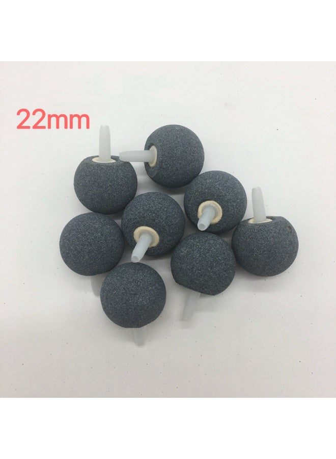 HUANXIN HOME 6pcs Aquarium Mini round Mineral Bubble Air Stone Pond Fish Tank Pump Aerator Aeration Hydroponic Oxygen Air Stone Accessories 22mm Diameter - Image 5