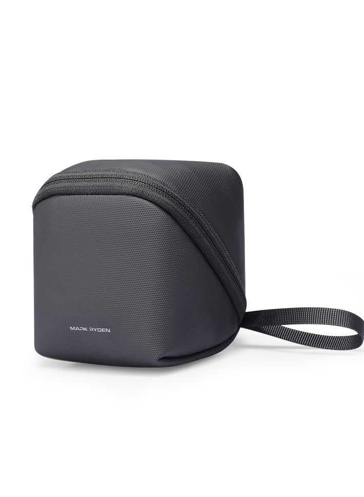 MARK RYDEN MR-54 Digital 3C Series Organizer Bag, Compact Travel Pouch for Electronics, USB, Data Cables & Cards, Water-Repellent Oxford Case with YKK Zipper – Elegant Black - Image 1