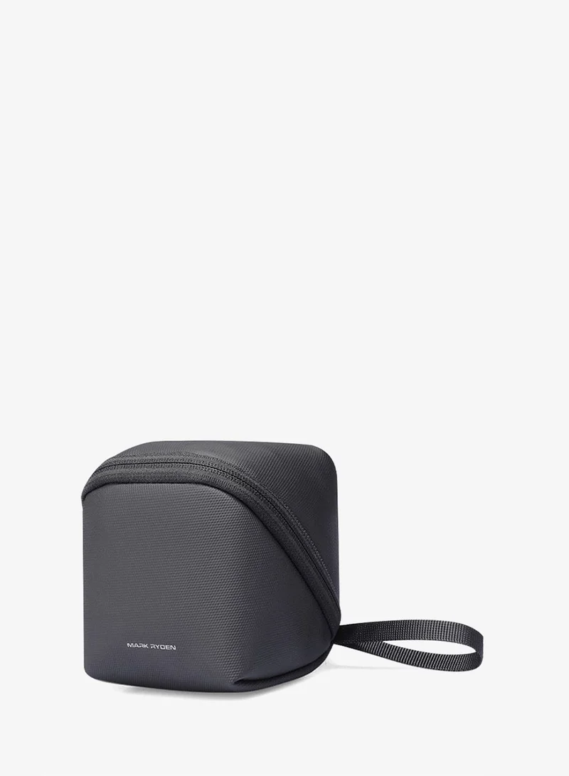MARK RYDEN MARK RYDEN MR-54 Digital 3C Series Organizer Bag, Compact Travel Pouch for Electronics, USB, Data Cables & Cards, Water-Repellent Oxford Case with YKK Zipper – Elegant Black