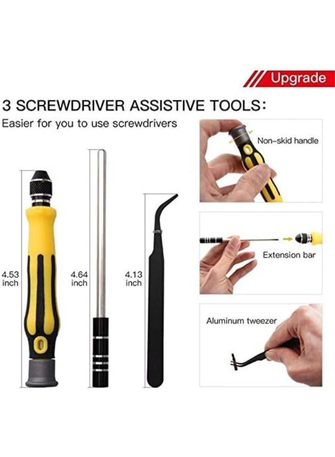 Jackly JK-6089A 45-in-1 Magnetic Precision Screwdriver Set for Mobile, Laptop, Watch, Glasses & Electronics Repair Tool Kit - Image 4