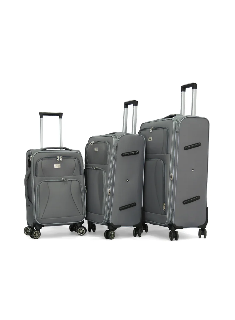 جيوردانو Giordano Softside Luggage Trolley Bag 3 Pieces set