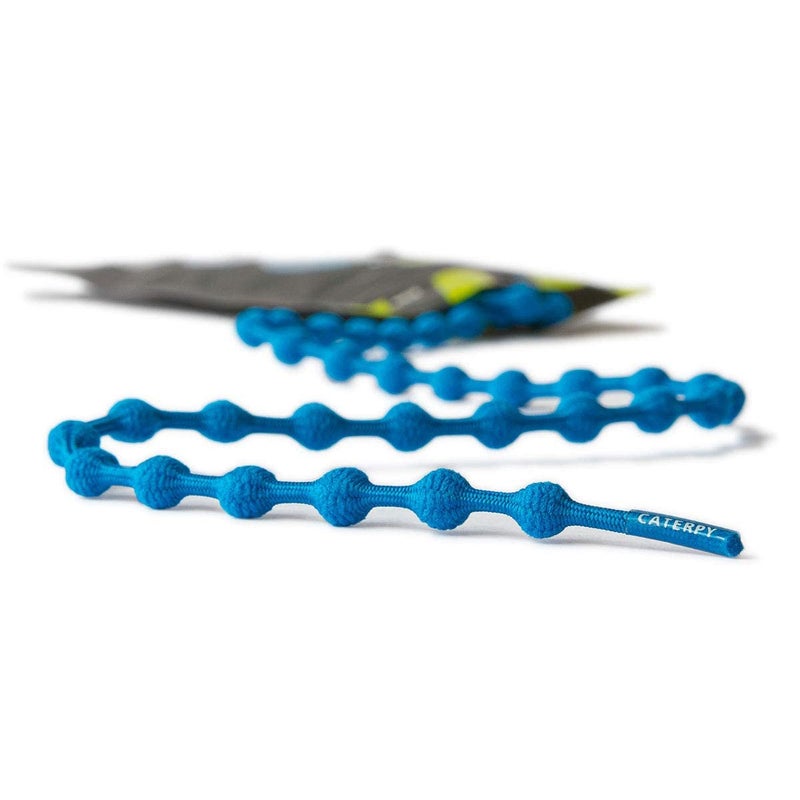 Caterpy RUN - Ultimate No Tie Shoelaces for Adults & Kids - Versatile & Easy-to-Use Shoe Laces - Tropical Blue, Standard, Single Pack - Image 1