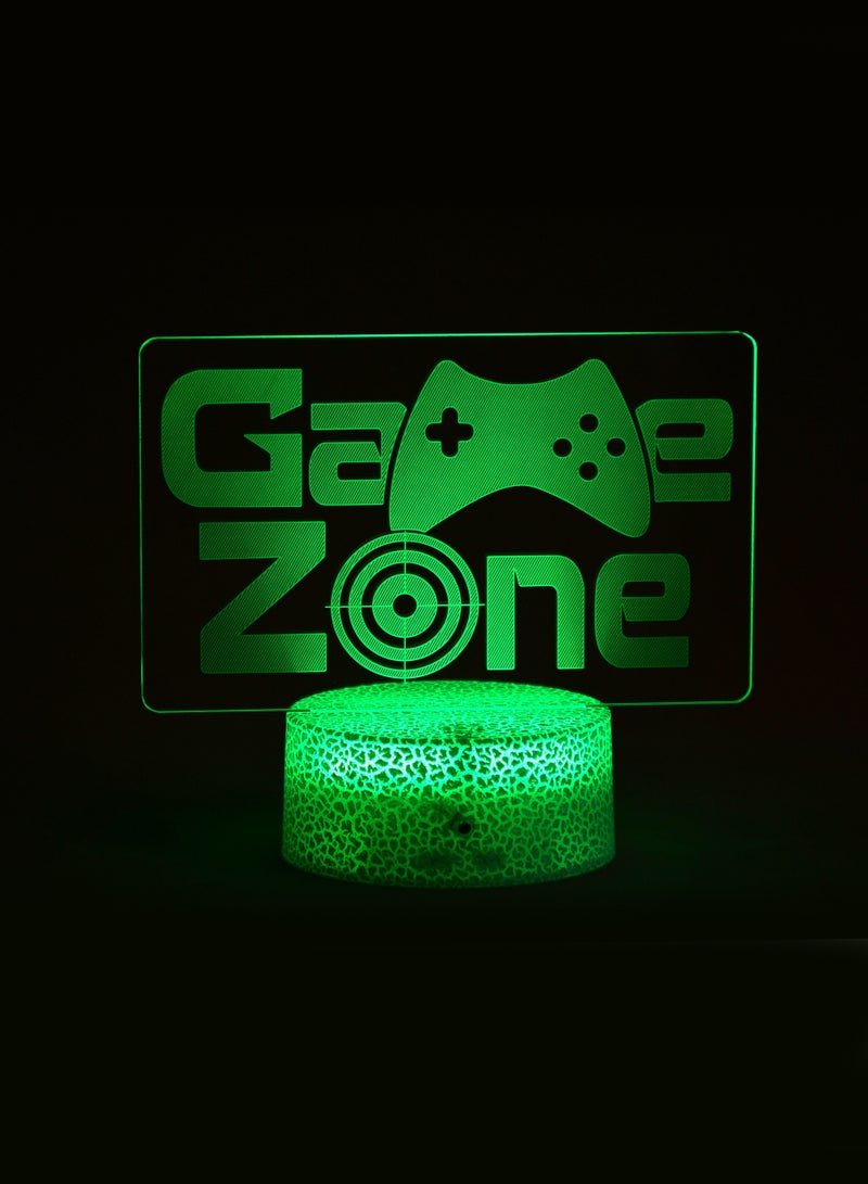 هومستر LED Night Light Decoration with 16 color changing and Remote Control 20*16cm (باللغة الإنجليزية) - Image 1
