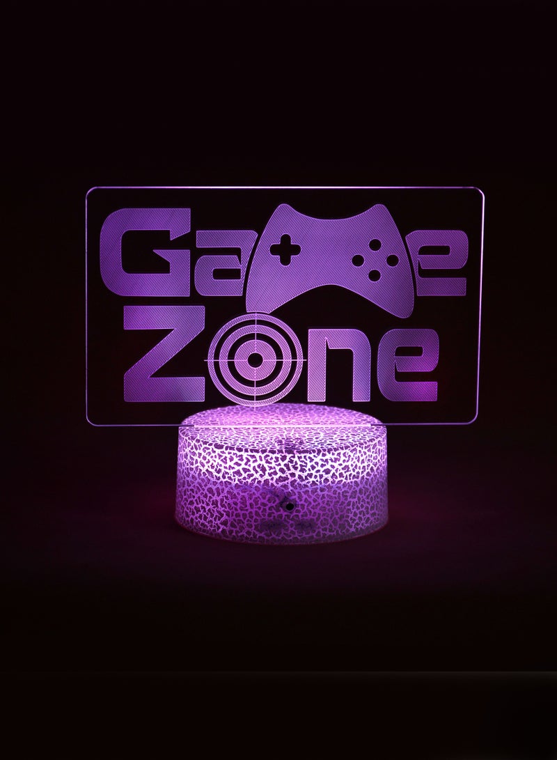 هومستر LED Night Light Decoration with 16 color changing and Remote Control 20*16cm (باللغة الإنجليزية) - Image 3
