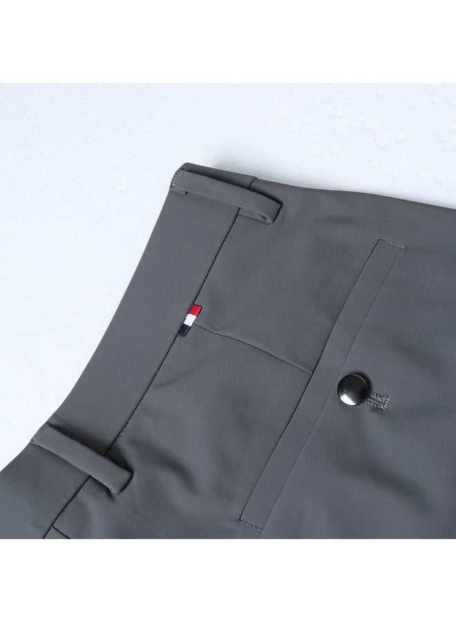 Fomoce spring/summer Men's Business Casual Pants - Skin-friendly, Breathable, Slim Fit Thin Trousers For Workplace - Image 4