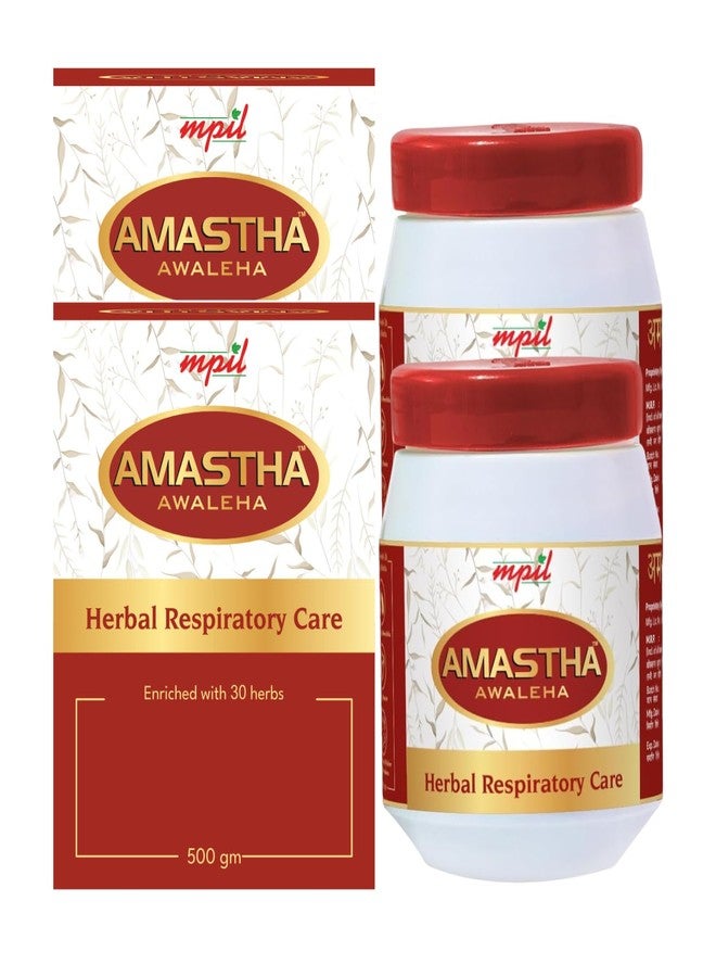 MPIL Amastha Awaleha 500 g | Herbal Respiratory & Immune Wellness Support with Amla & Tulsi | 30 Ayurvedic Herbs | FSSAI & AYUSH Certified - Image 1