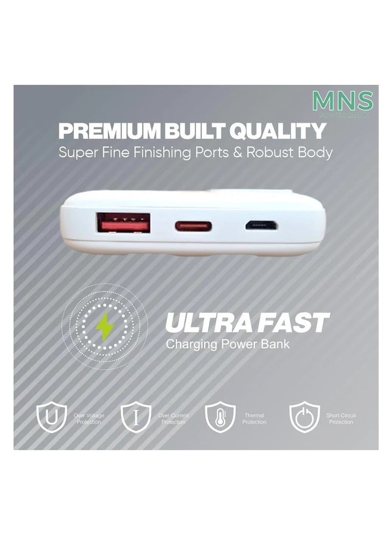 PB004 - MN99 Power Bank Fast Charge 10000mAh - Black