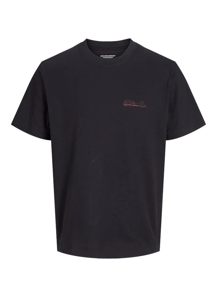 JACK & JONES Jorretiro Logo Crew Neck T-Shrt