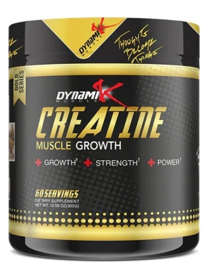 DYNAMIK MUSCLE DYNAMIK - CREATINE 300GM GOLD SERIES - Image 1