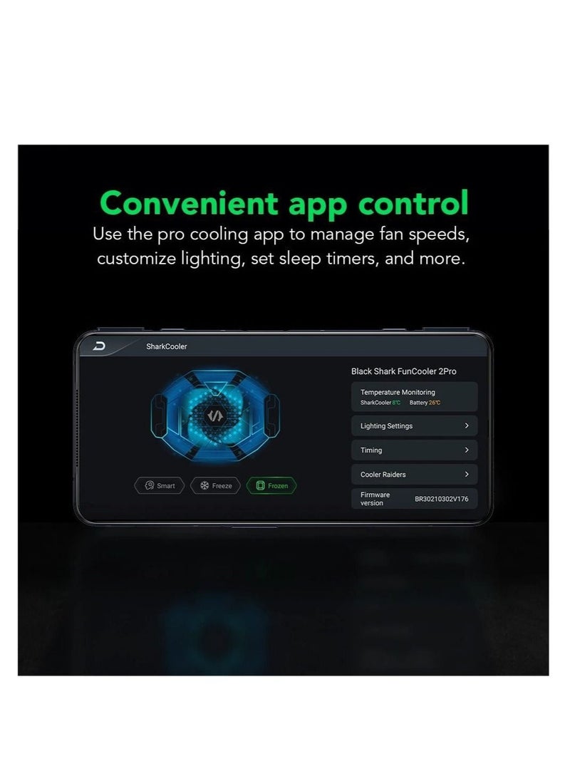 BLACK SHARK - Portable Semiconductor Refrigeration Mobile Phone Cooling Fan For Android iOS Gaming Cooler - Image 1