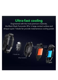 BLACK SHARK Portable Semiconductor Refrigeration Mobile Phone Cooling Fan For Android iOS Gaming Cooler  - Image 5