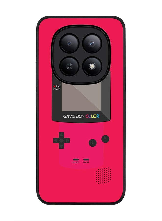 For Xiaomi Redmi Note 15 5G / Poco M8 Case,Slim fit Camera Protection, Shockproof Thin Phone cover  - Gameboy Color - Pink