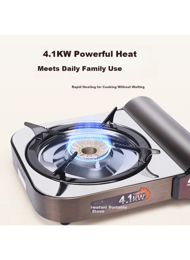 Iwatani Outdoor Camping Portable Cassette Stove Gas Burner 4.1kw Za-41 - Image 2