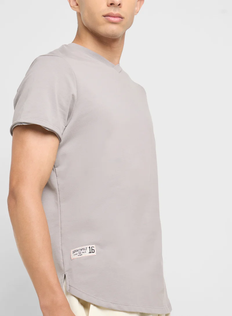 SQUATWOLF The Legacy Muscle V Neck Tee