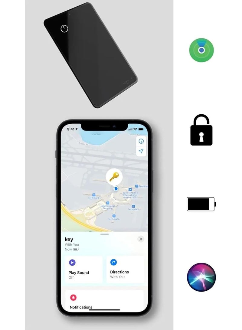 Wallet Finder with NFC Function, Smart Card Finder, Find My Device Tracker, Locator for Wallet and Cards – Convenient NFC Technology, Easy Tracking, Compact Design, Ideal for Everyday Use  - Image 5