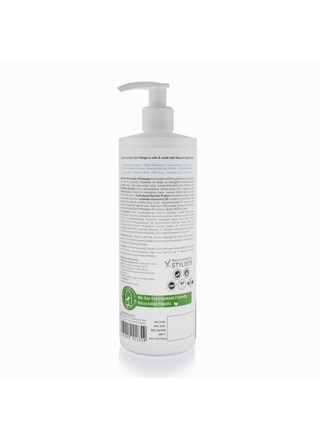 VOLAMENA WITH DEVICE Rice Water Shampoo With Fermented Rice Water & Lavender Essential Oil 250 Ml - Image 3