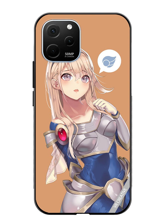 VR CREATIVE Protective Case Cover For Huawei Enjoy 50z League Of Legends Anime Girl Design Multicolour - Image 1