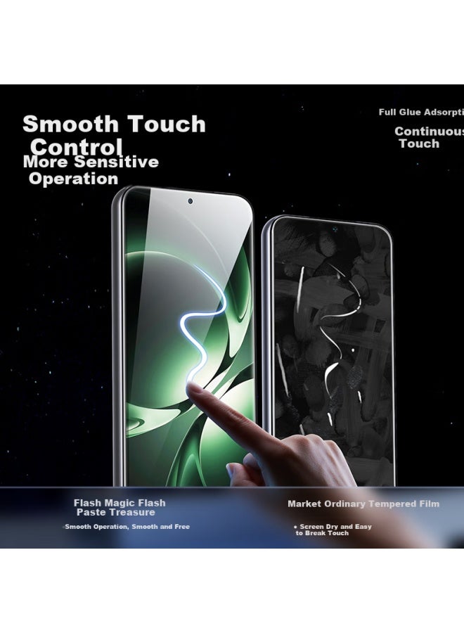 Smartdevil Tempered Glass Screen Protector For Redmi K80 Ultra Sonic Unlock Anti-explosion Anti-drop Anti-fingerprint No White Edge Protective Film - Image 4