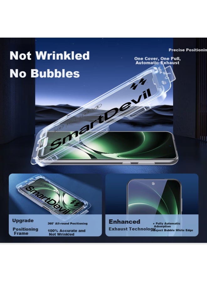 Smartdevil Tempered Glass Screen Protector For Redmi K80 Ultra Sonic Unlock Anti-explosion Anti-drop Anti-fingerprint No White Edge Protective Film - Image 1