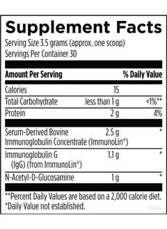 Designs for Health IgGI Shield Powder - Dairy-Free Imunoglobulin IgG Supplement, SBI with N-Acetyl-Glucosamine - Supports Healthy Intestinal Barrier Function (3.7oz / 30 Servings) - pzsku/ZF6B102B733C5D58C9129Z/45/_/1740202275/d6c7496a-cde8-413f-ab77-ee4905b4e7d4