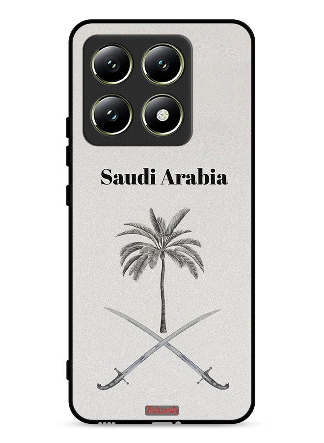 Tolwak Xiaomi 14T 5G Protective Case Cover Kingdom Of Saudi Arabia Sign Art - Image 1
