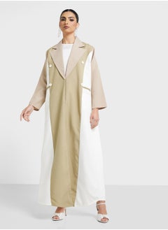 Khizana Trench Abaya With Sheila  - Image 1