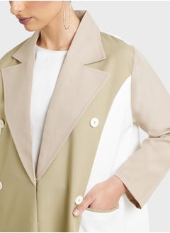 Khizana Trench Abaya With Sheila  - Image 3