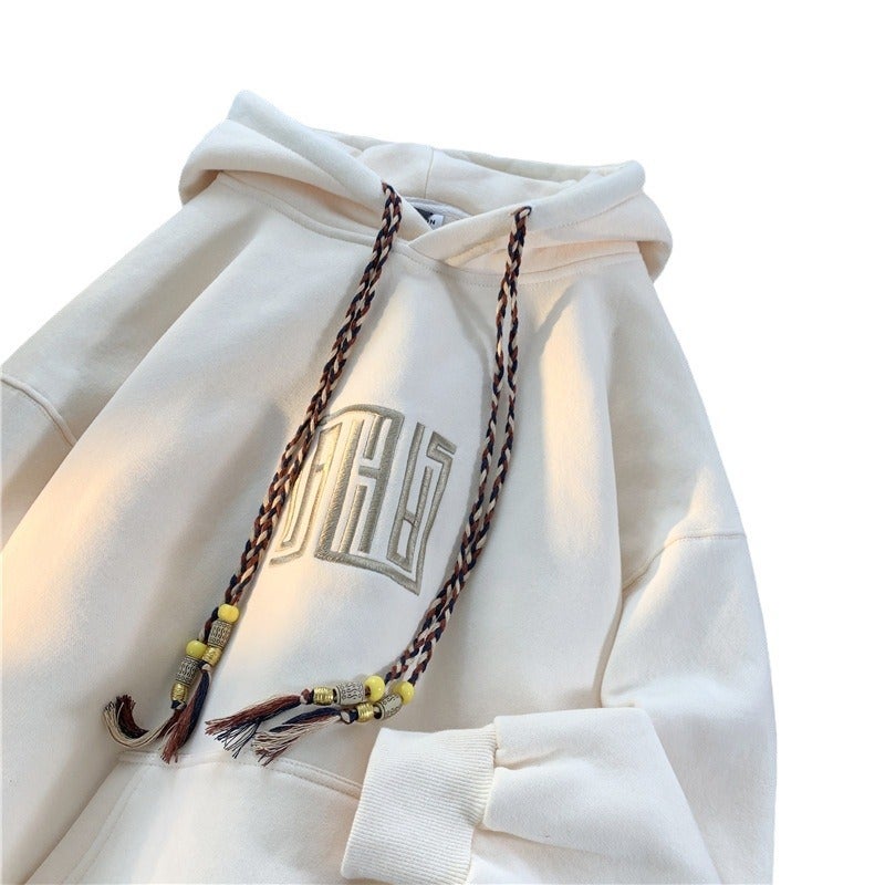 Purple Heavyweight Hoodie Men Autumn 2023 Purple - Image 4